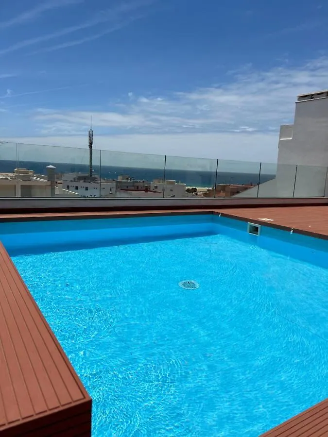 Centre-Terrace, Pool, Parking & Home-Office Tarifa 0*,  Spain